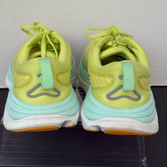 HOKA Gaviota 5 Running Shoes Womens Size  8 Yellow Lime Cushioned Stability Road - Picture 7 of 11